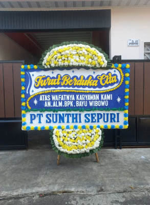 Papan Bunga Duka di Penfui